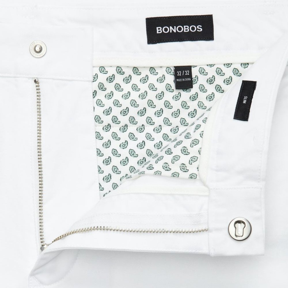 NWT Bonobos Stretch Washed Slim Chinos Size 33x34 - Picture 5 of 12